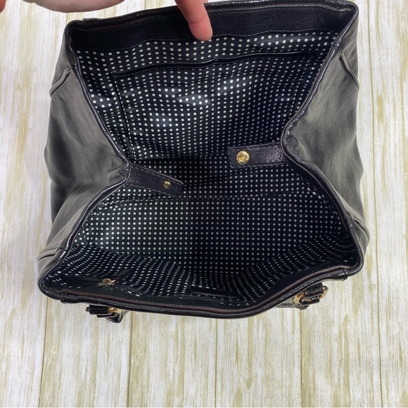 Kate Spade Black Boerum Hill Anisha Patent Leather Handbag Purse - Picture 5 of 10